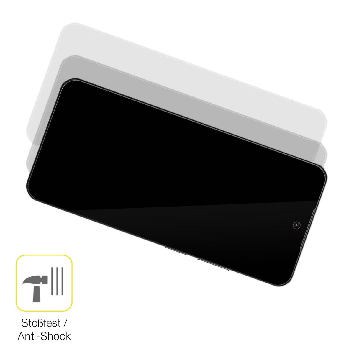 2x 3D Full Cover Schutzfolie für Realme C75 5G