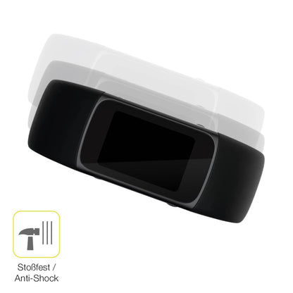 2x 3D Full Cover Schutzfolie für Fitbit Charge 6