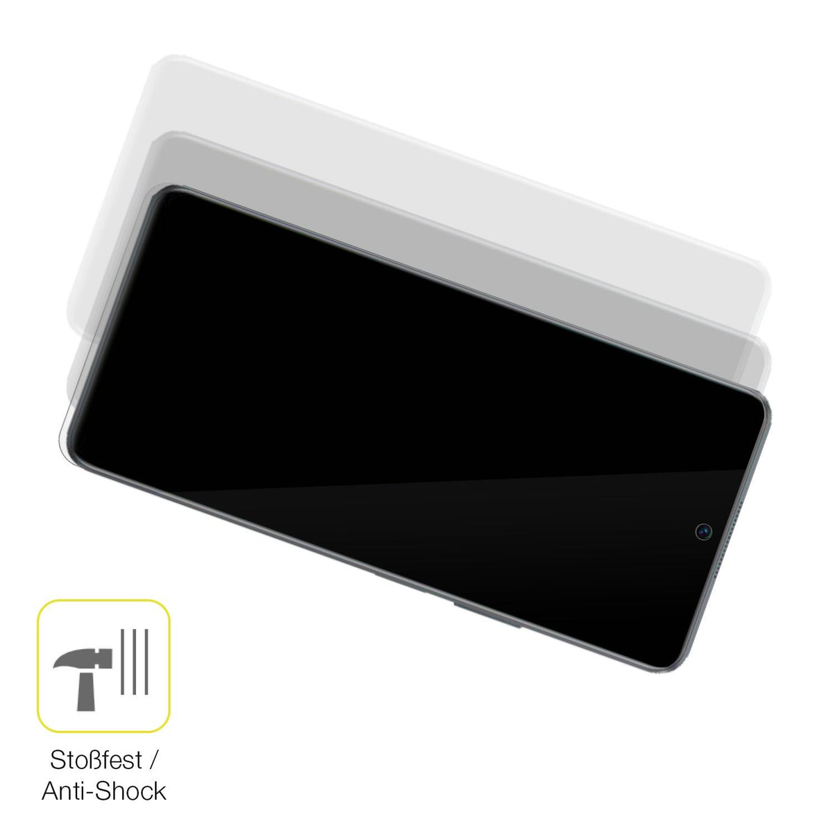 2x 3D Full Cover Schutzfolie für Huawei Nova 11i