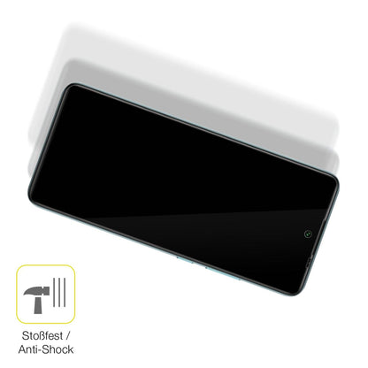 2x 3D Full Cover Schutzfolie für General Mobile GM22 Plus