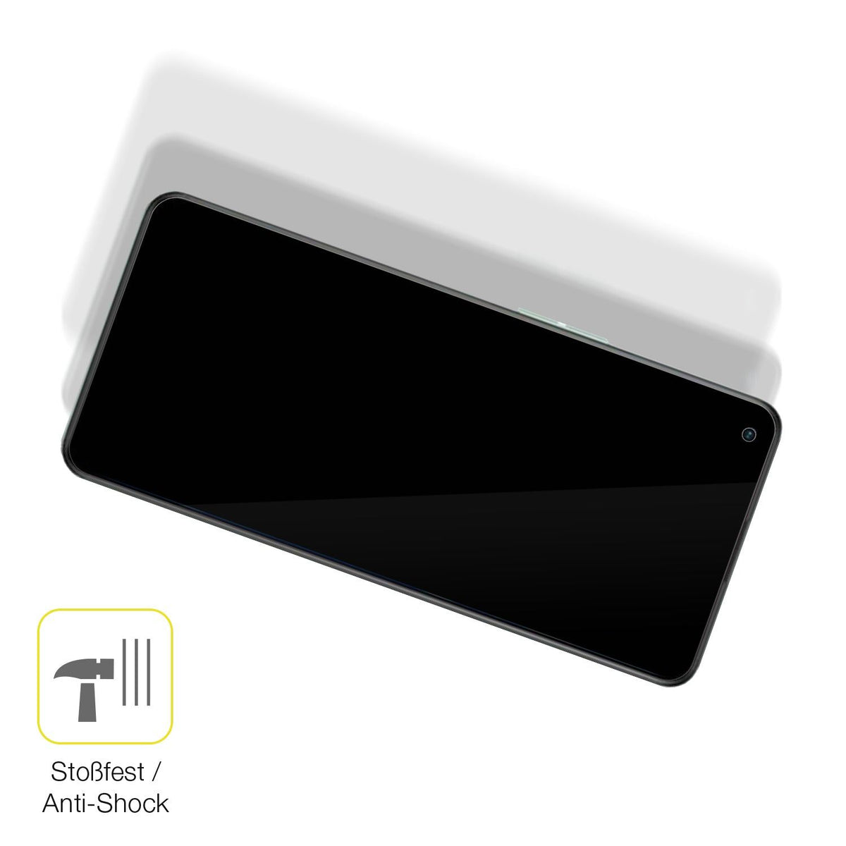 3x 3D Full Cover Schutzfolie für Oppo Reno7 Z 5G