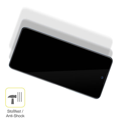 3x 3D Full Cover Schutzfolie für ZTE Blade V40