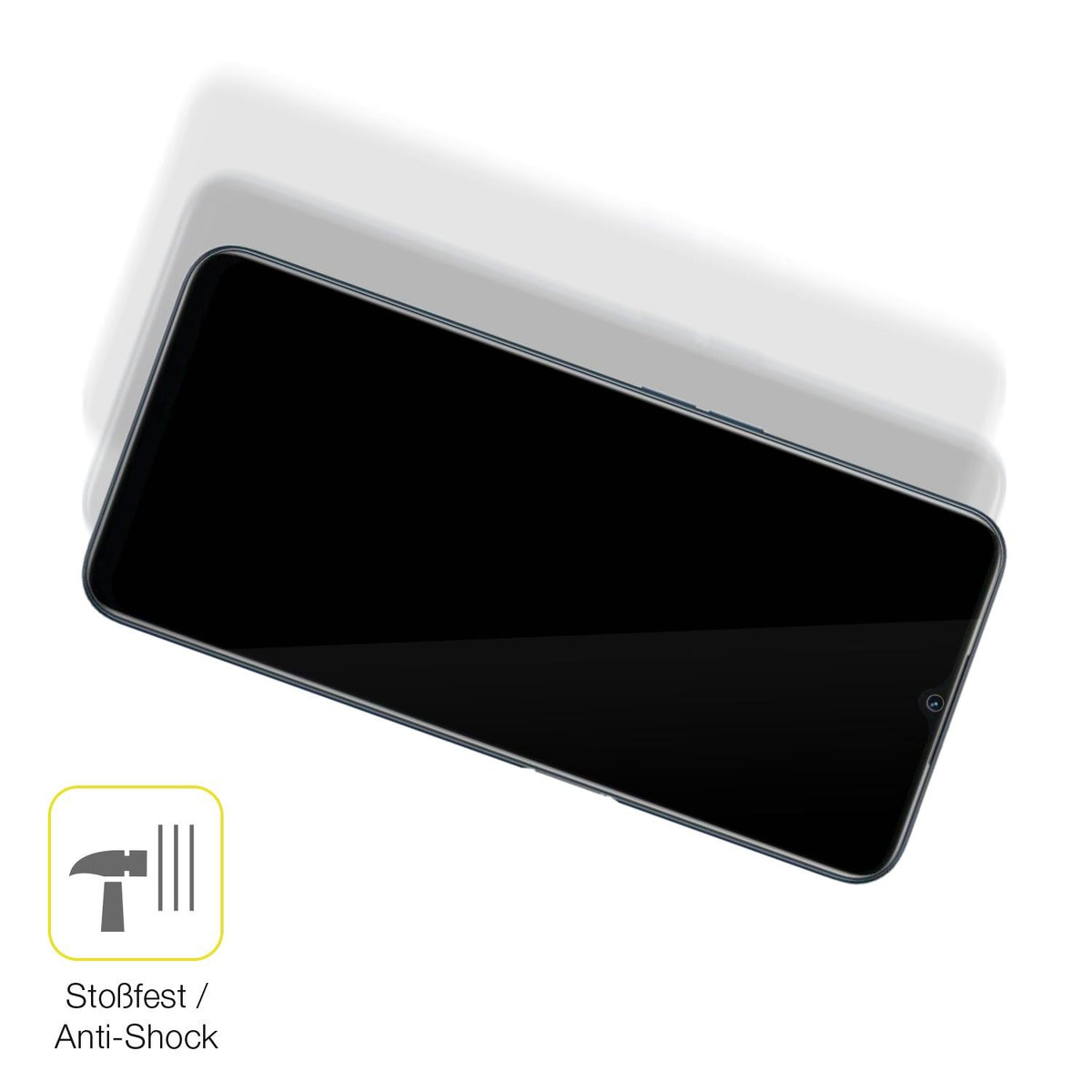 3x 3D Full Cover Schutzfolie für Oppo A16S