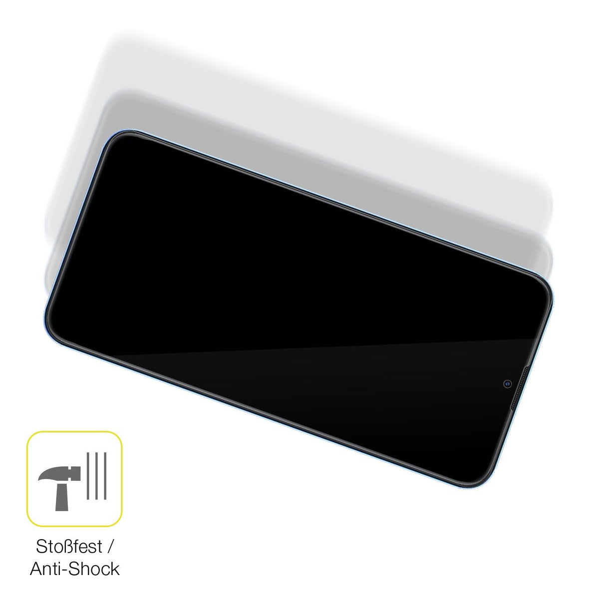 2x 3D Full Cover Schutzfolie für Coolpad Cool 12A