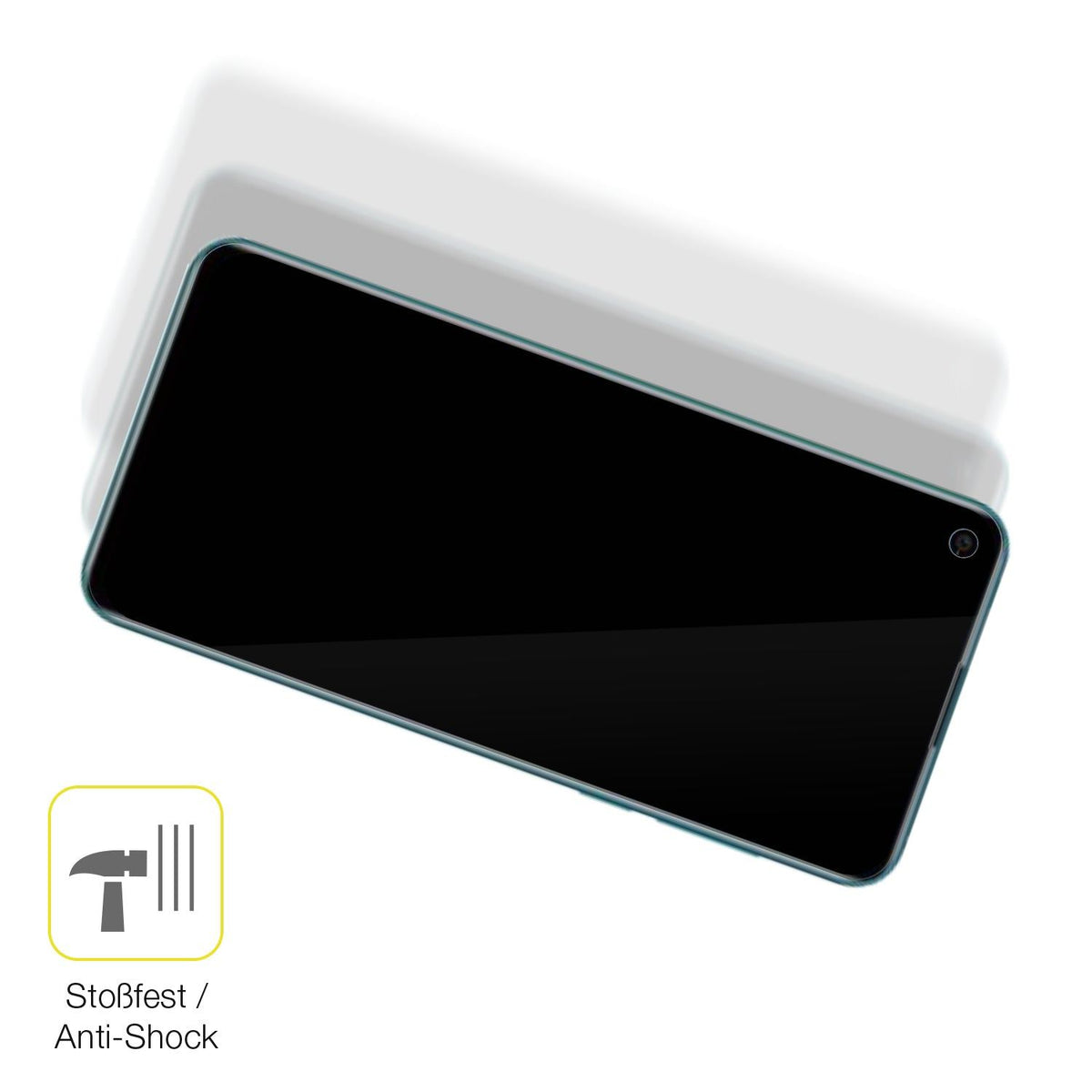 3x 3D Full Cover Schutzfolie für Coolpad Cool S