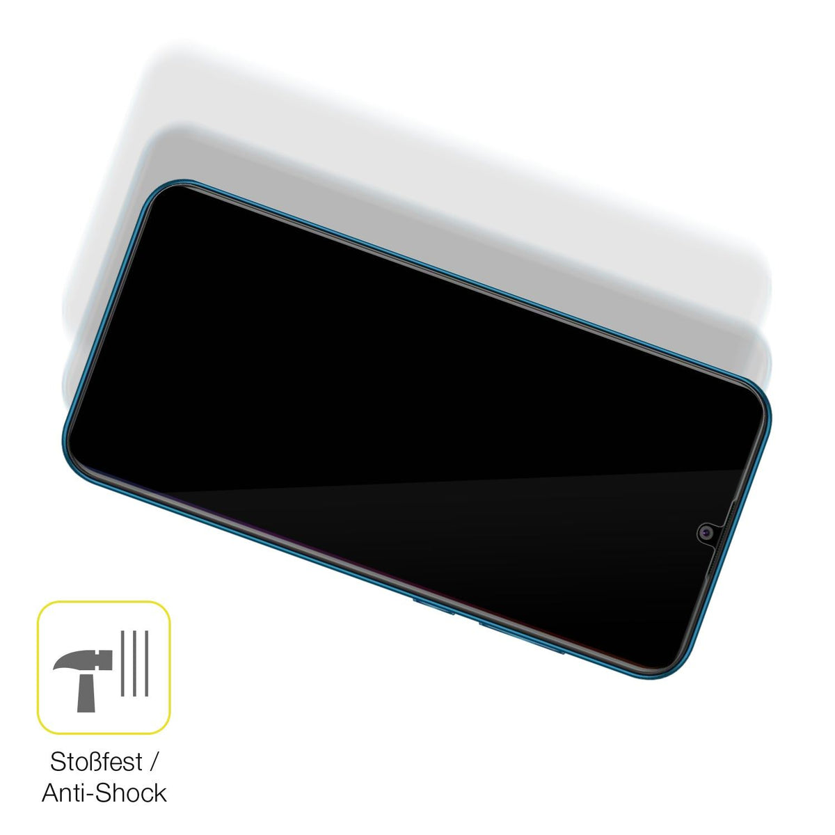 3x 3D Full Cover Schutzfolie für Coolpad Cool 5
