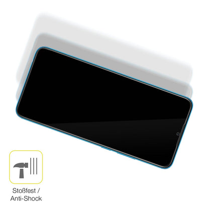 2x 3D Full Cover Schutzfolie für Oppo A16e