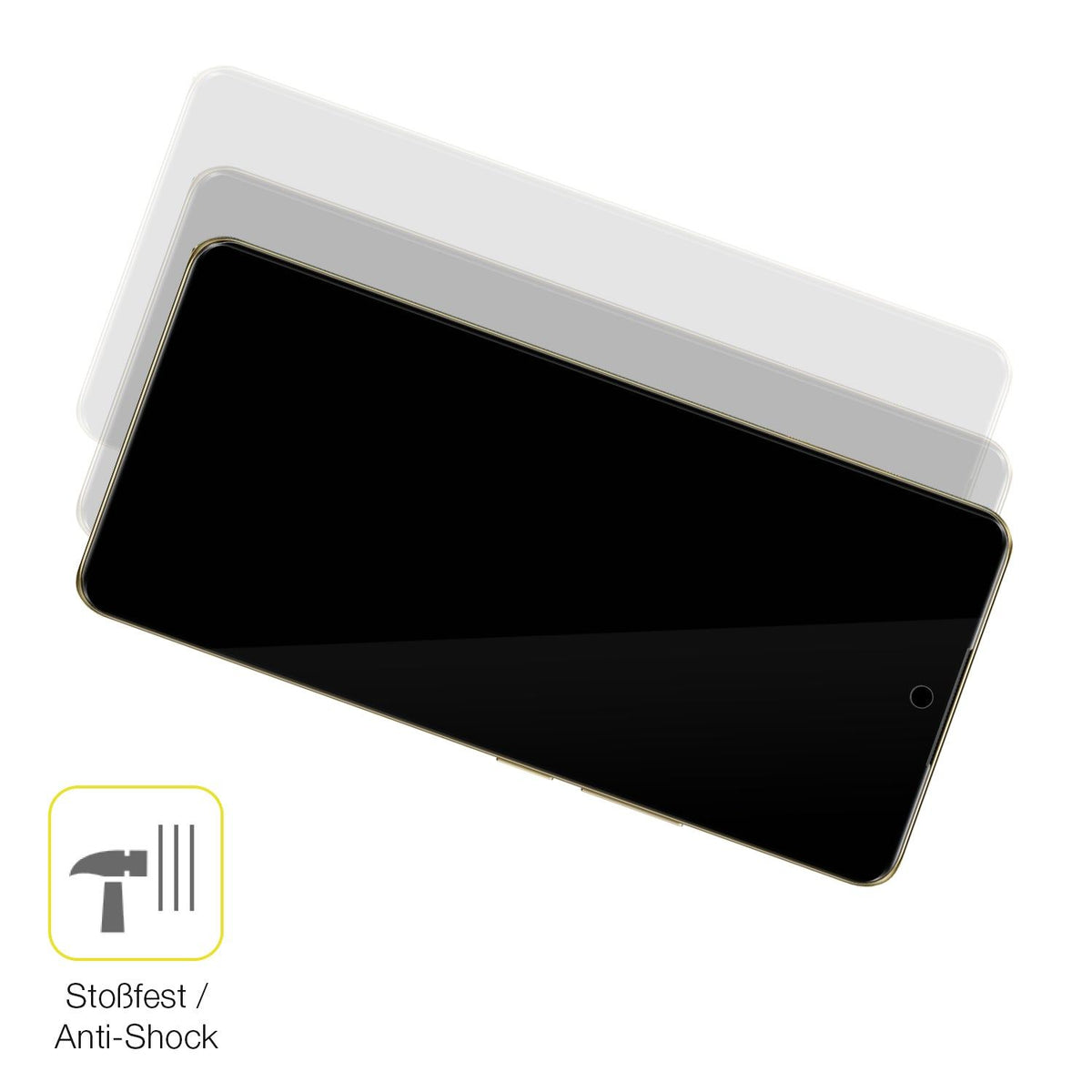 2x 3D Full Cover Schutzfolie für Realme 12 Pro 5G