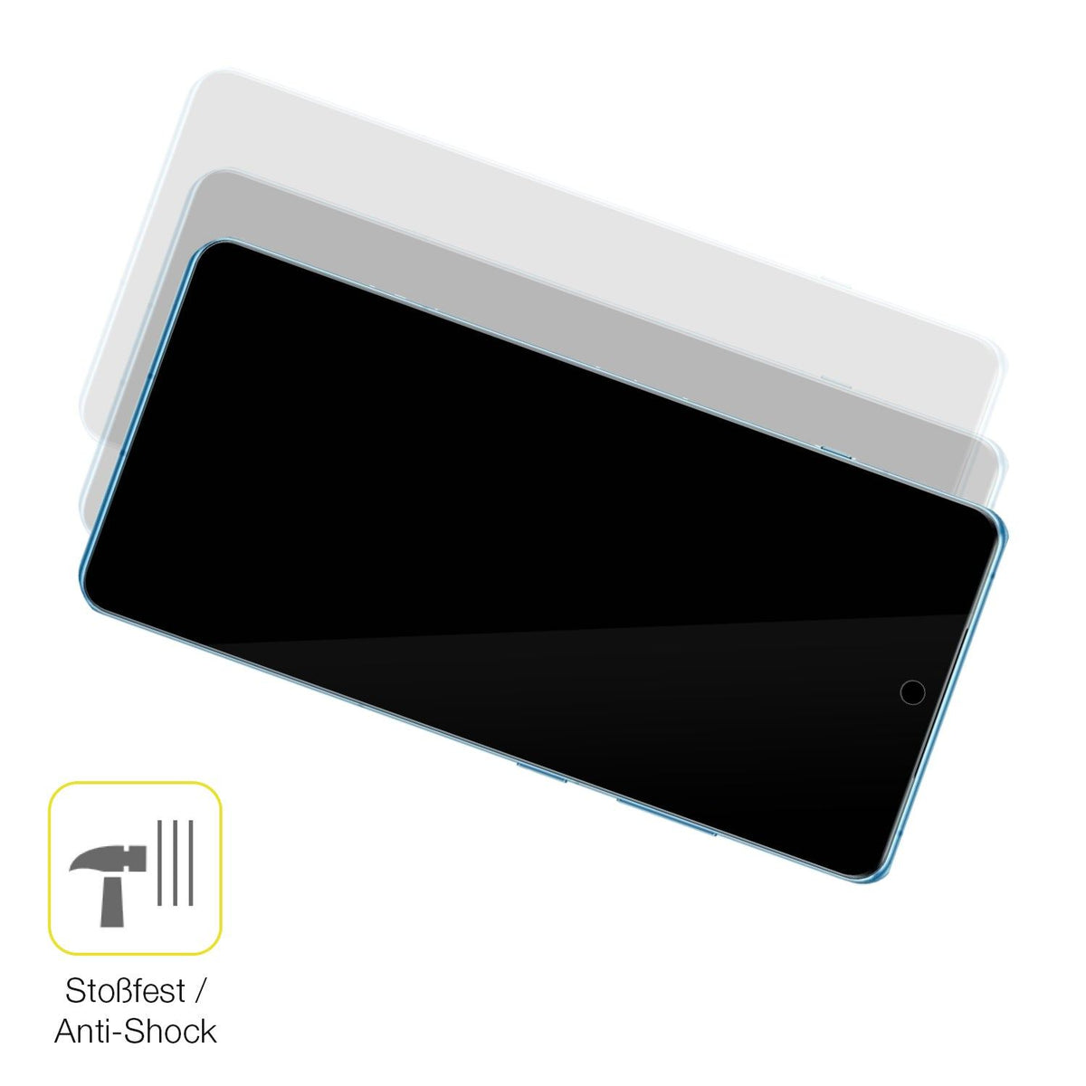2x 3D Full Cover Schutzfolie für OnePlus 12R 5G