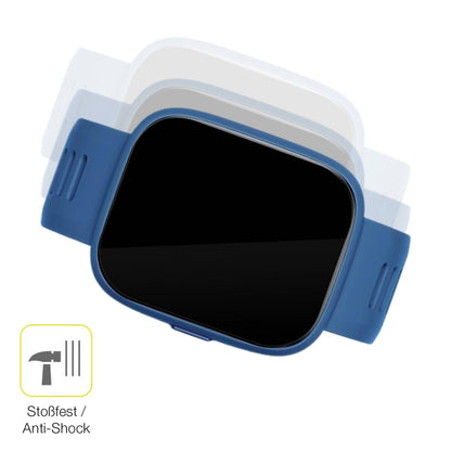2x 3D Full Cover Schutzfolie für BiggerFive Smartwatch Kinder