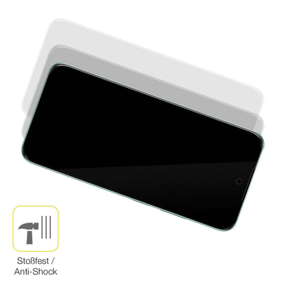 2x 3D Full Cover Schutzfolie für Infinix Hot 50 Pro