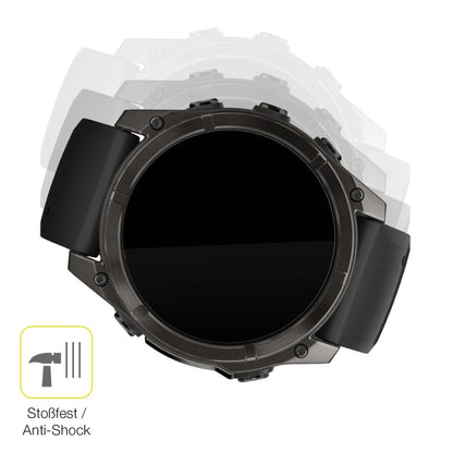 2x 3D Full Cover Schutzfolie für Garmin Fenix 8 47mm