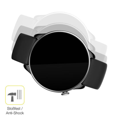 2x 3D Full Cover Schutzfolie für Amazfit GTR mini