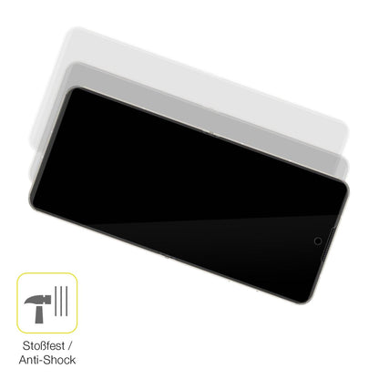 2x 3D Full Cover Schutzfolie für Nubia Flip 5G