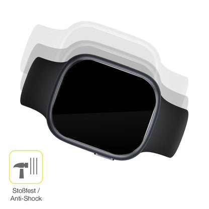 2x 3D Full Cover Schutzfolie für Rollme S1 Smartwatch