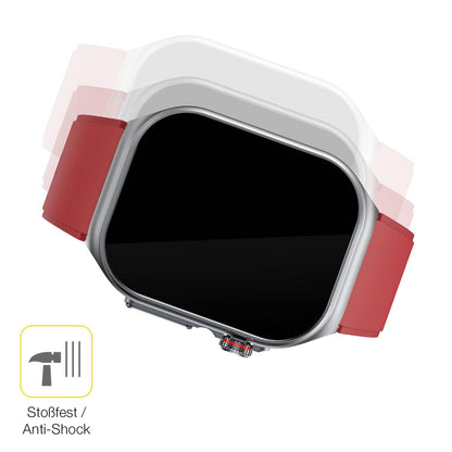 2x 3D Full Cover Schutzfolie für Rollme X3 Smartwatch