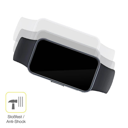 2x 3D Full Cover Schutzfolie für Huawei Band 10