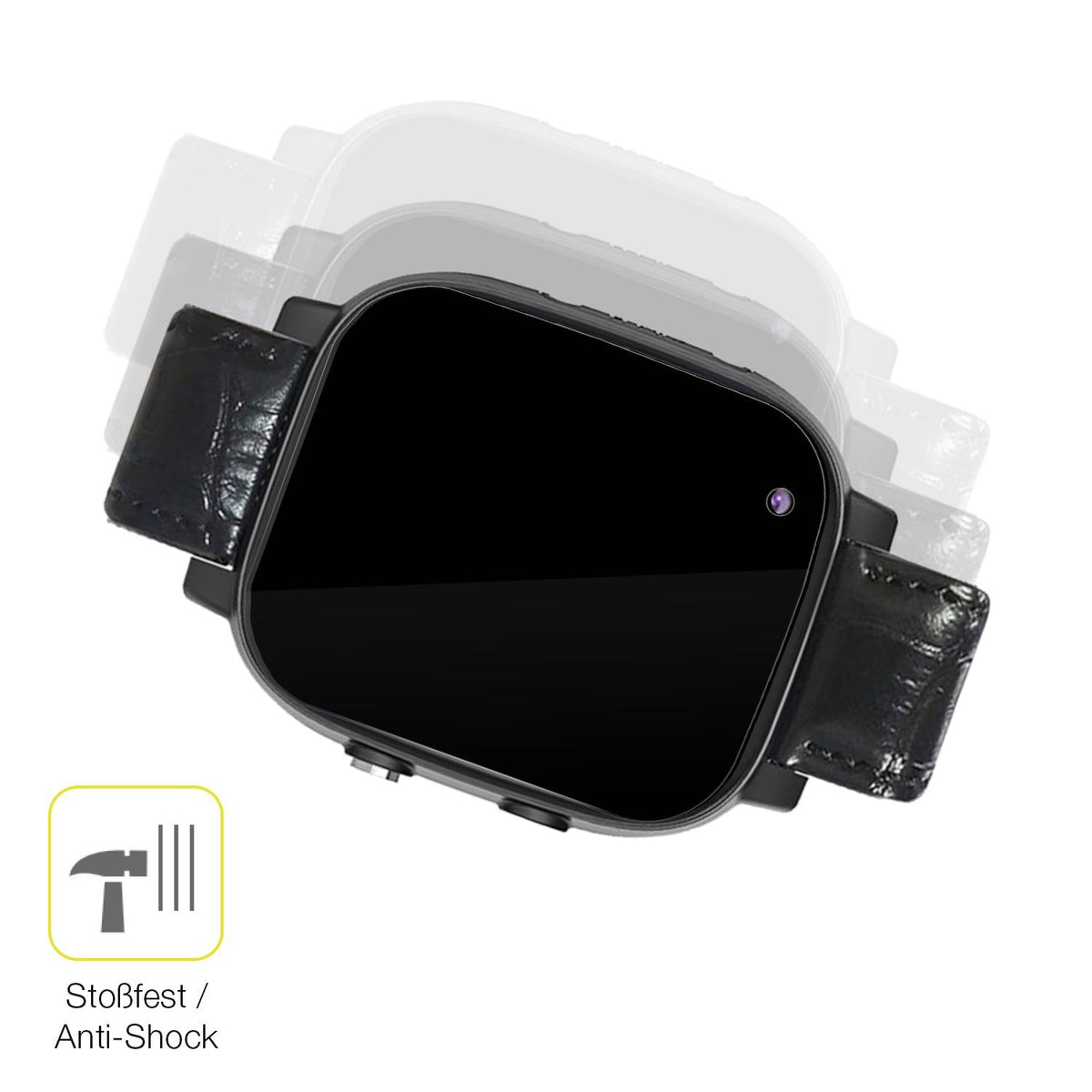 2x 3D Full Cover Schutzfolie für Weyot Notruf Smartwatch
