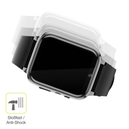 2x 3D Full Cover Schutzfolie für Winnes 24A08001 Smartwatch