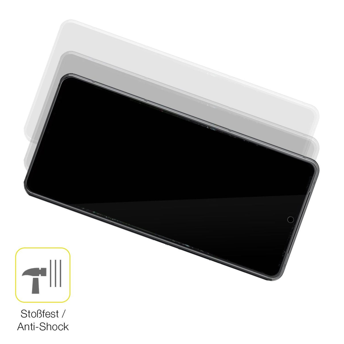2x 3D Full Cover Schutzfolie für Asus ROG Phone 9 FE