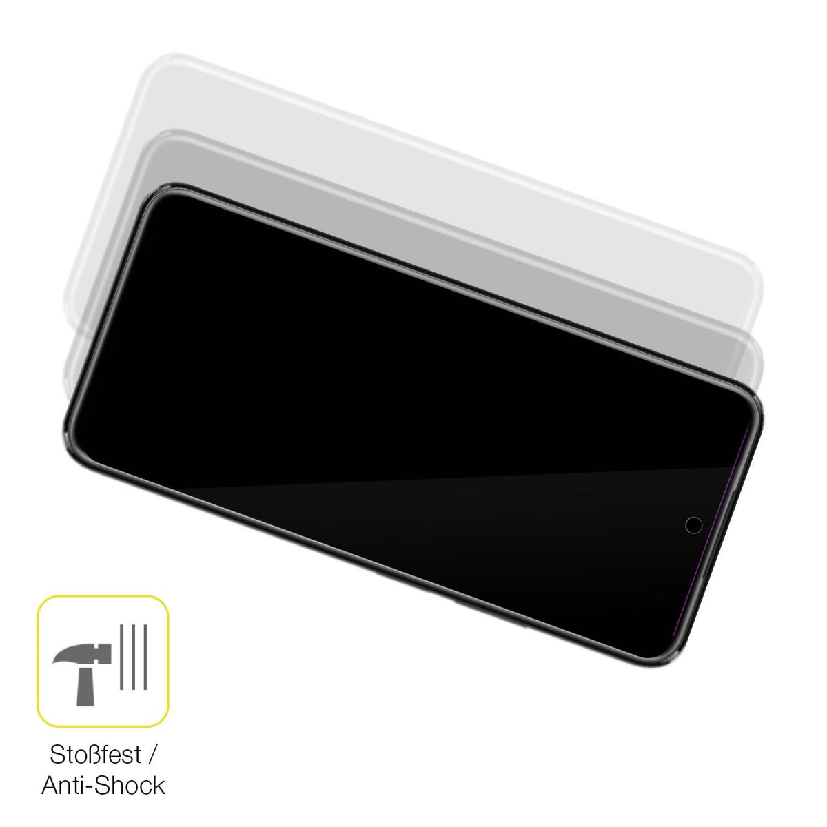 2x 3D Full Cover Schutzfolie für Acer Sospiro AC50