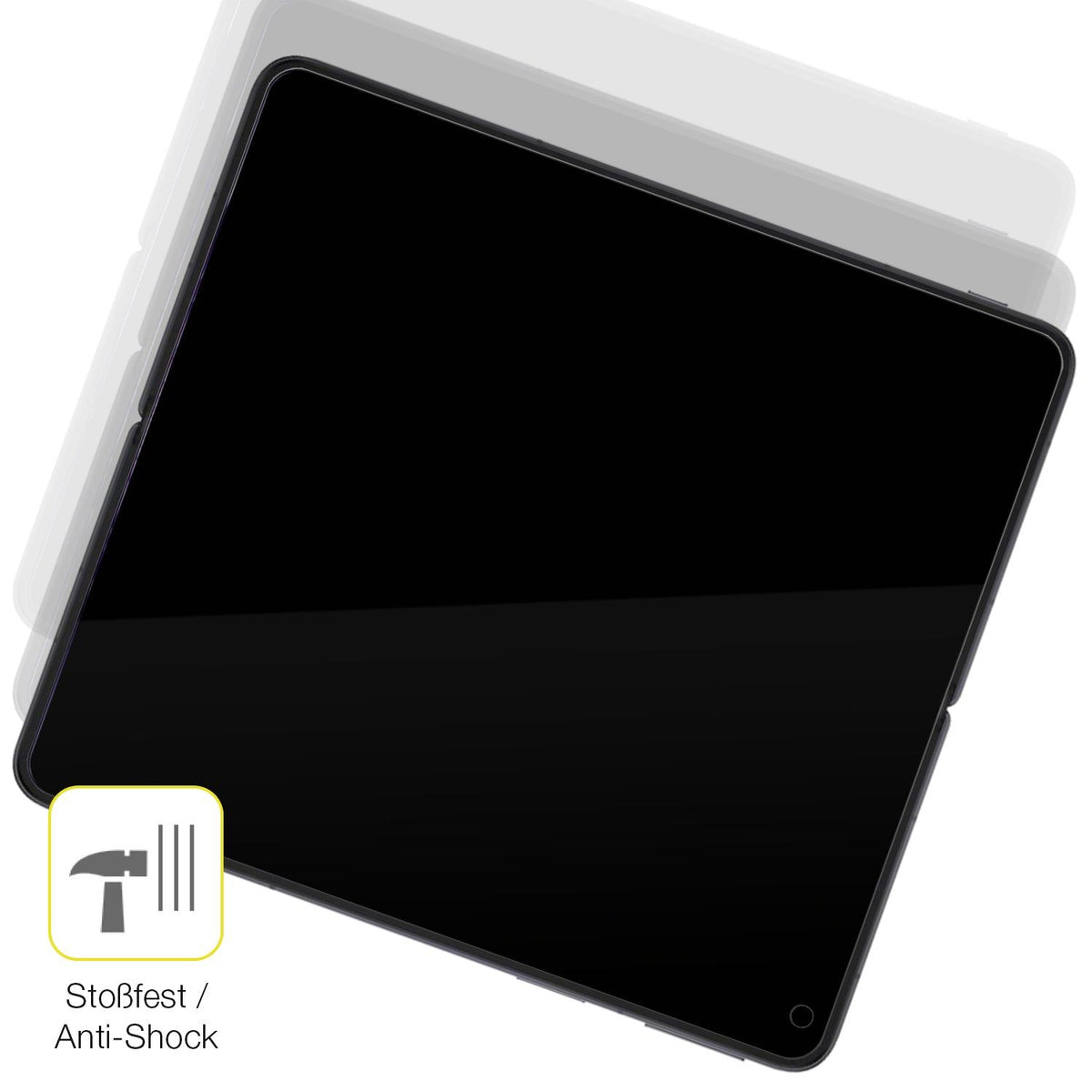 2x 3D Full Cover Schutzfolie für Oppo Find N5 Innenseite