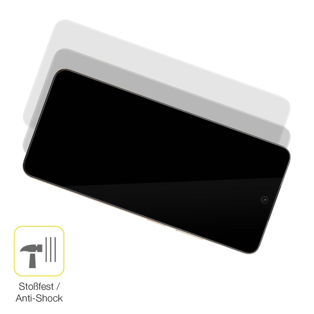 2x 3D Full Cover Schutzfolie für Realme P3x 5G