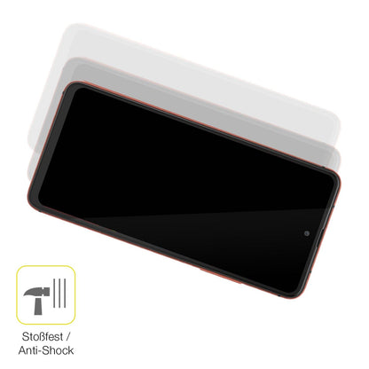2x 3D Full Cover Schutzfolie für Nuu Mobile N20