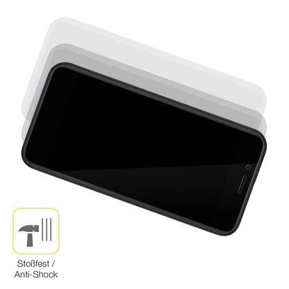 2x 3D Full Cover Schutzfolie für Mobicel MX2 Plus