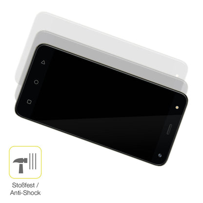 2x 3D Full Cover Schutzfolie für Mobicel MX3