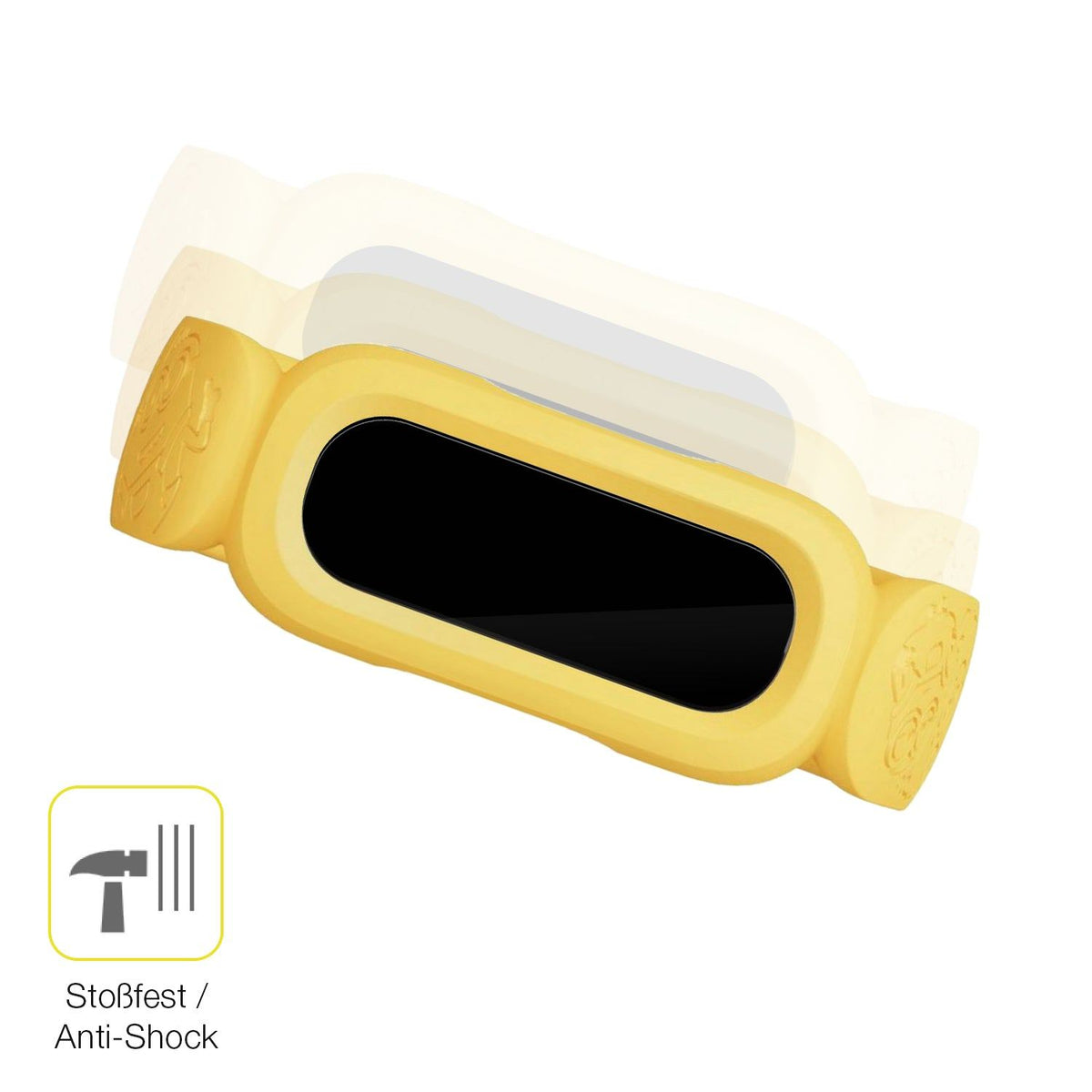2x 3D Full Cover Schutzfolie für FitBit Ace 3 Minions Special Edition