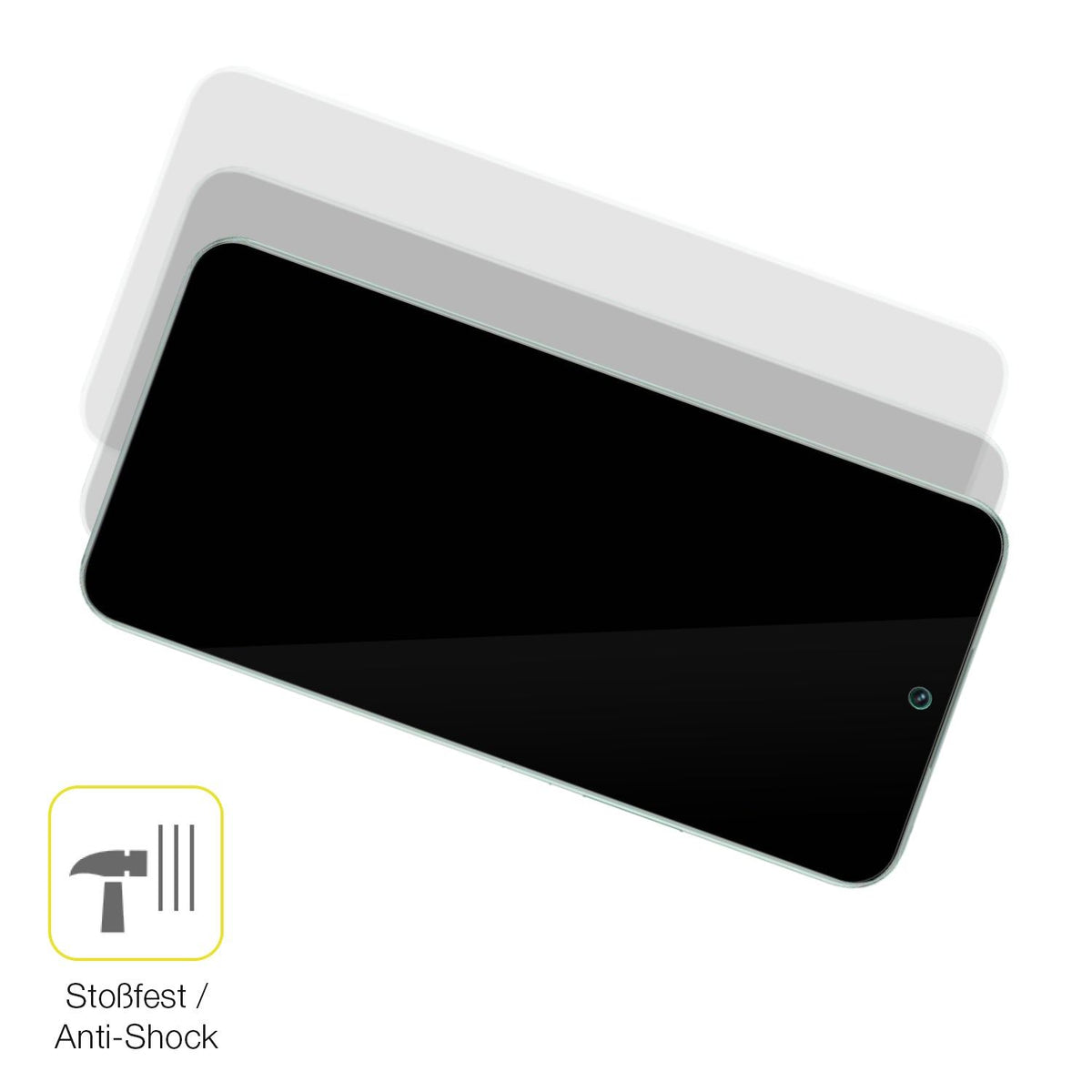 2x 3D Full Cover Schutzfolie für Realme P3 5G
