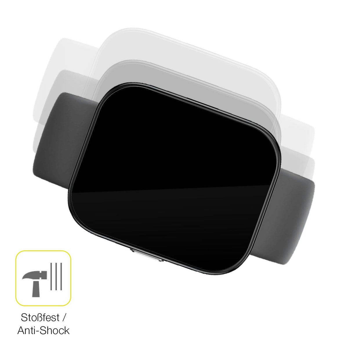 2x 3D Full Cover Schutzfolie für Amazfit Bip 5