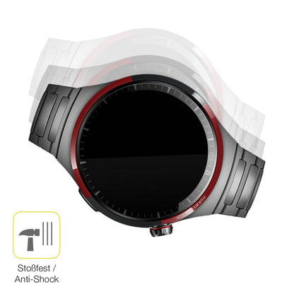 2x 3D Full Cover Schutzfolie für Huawei Watch 4 Pro Space Edition