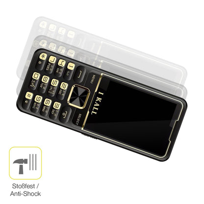2x 3D Full Cover Schutzfolie für iKall K99 Pro