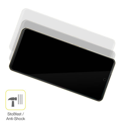 2x 3D Full Cover Schutzfolie für Vivo Y300t