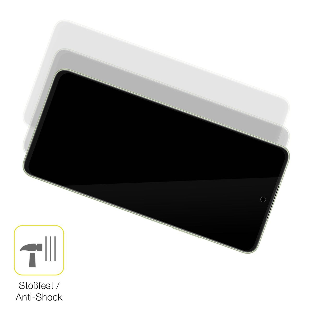 2x 3D Full Cover Schutzfolie für Oppo A5 5G