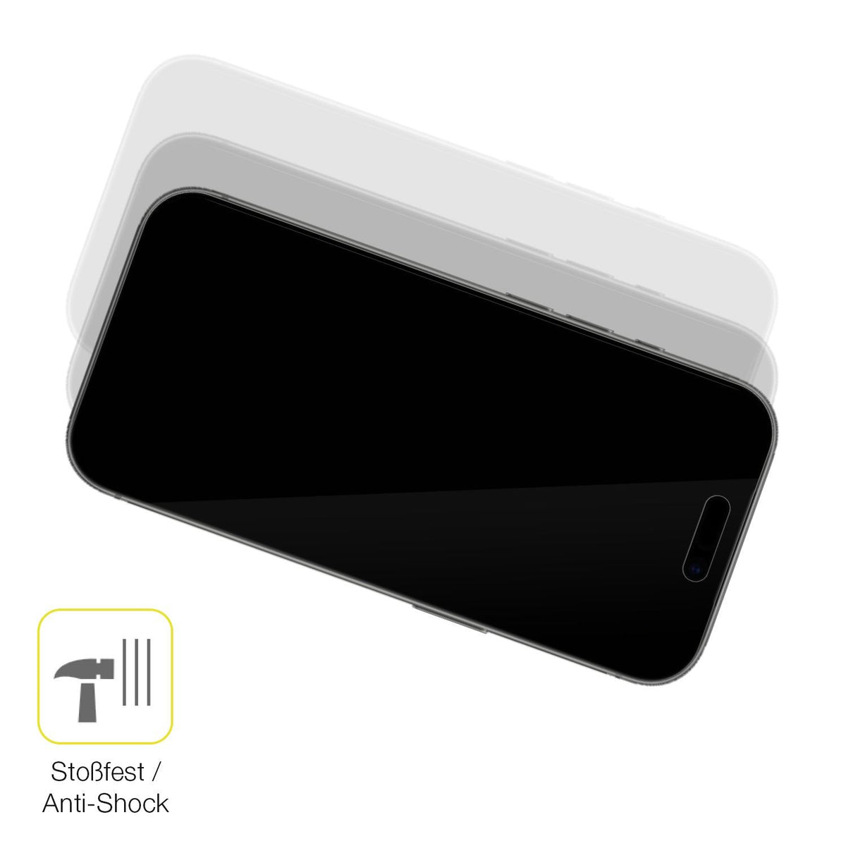 2x 3D Full Cover Schutzfolie für Apple iPhone 17 Air