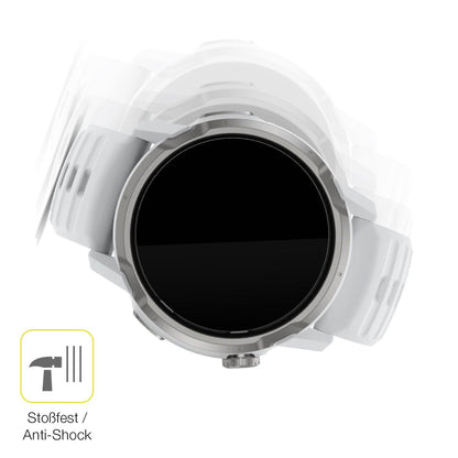 2x 3D Full Cover Schutzfolie für Coros Apex 4 46mm