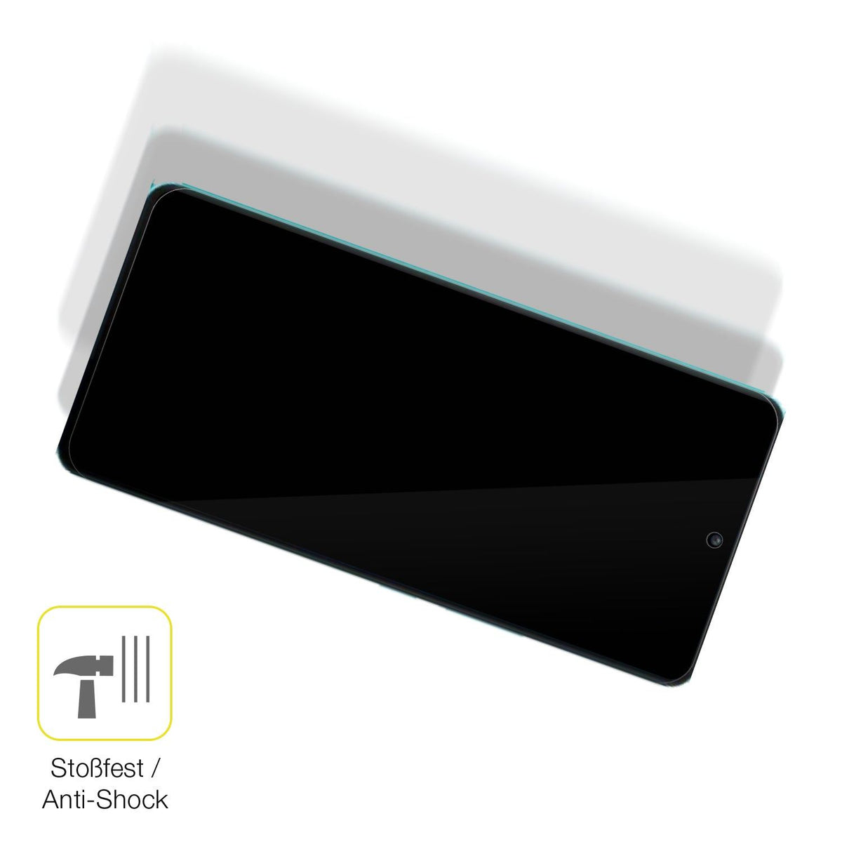 1x 3D Full Cover Schutzfolie für VIVO IQOO Neo7 Racing