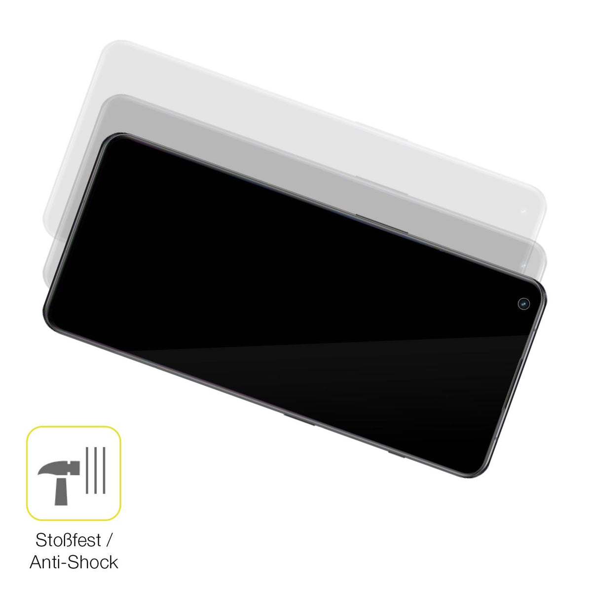 2x 3D Full Cover Schutzfolie für OnePlus 11 5G