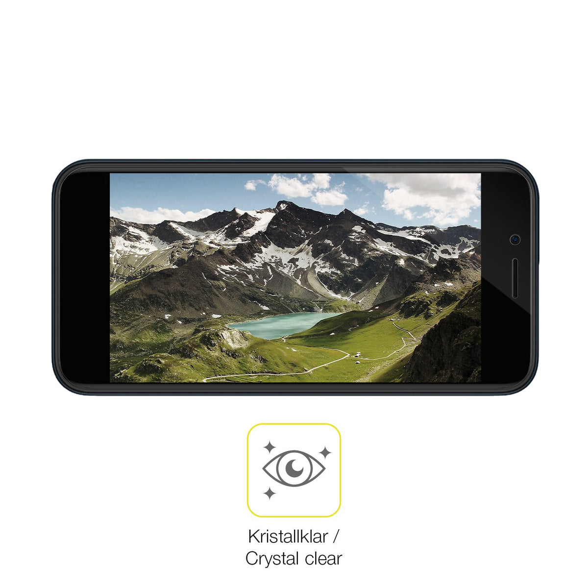2x 3D Full Cover Schutzfolie für Mobicel MX3 Plus