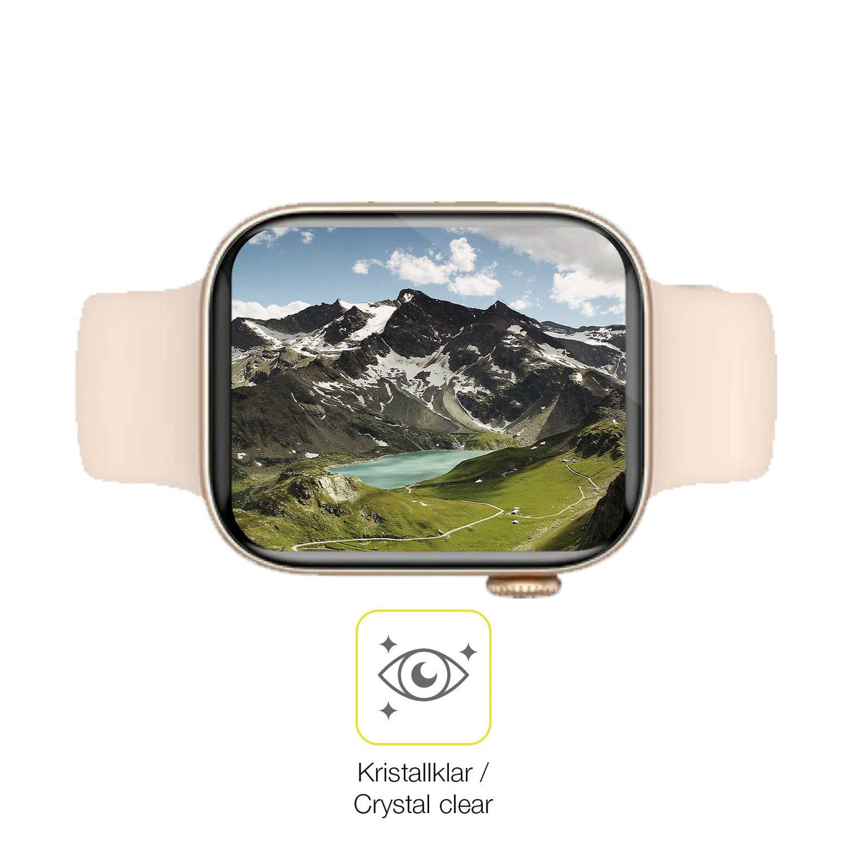 2x 3D Full Cover Schutzfolie für Fireboltt Ring 2