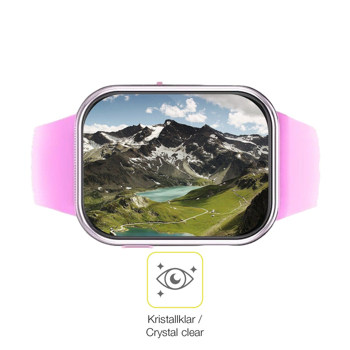2x 3D Full Cover Schutzfolie für Igreeman Kinder Smartwatch