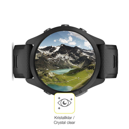 2x 3D Full Cover Schutzfolie für Garmin Forerunner 265 46mm