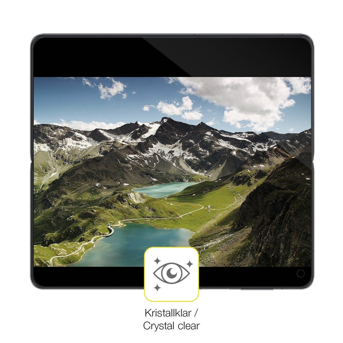 2x 3D Full Cover Schutzfolie für Huawei Mate X3 Innenseite
