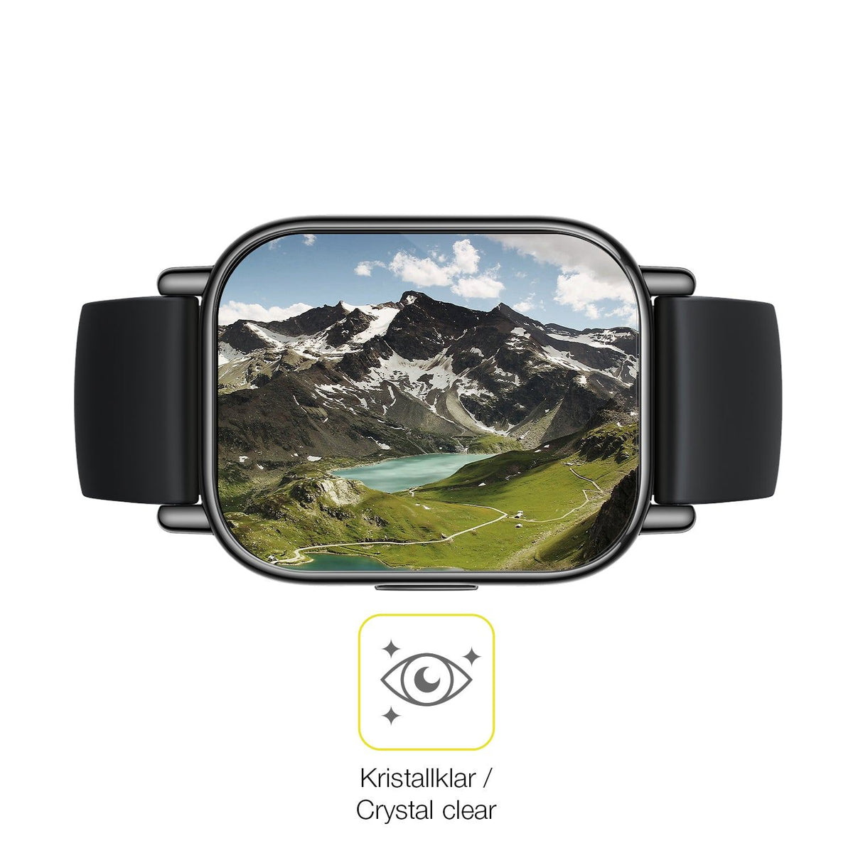 2x 3D Full Cover Schutzfolie für Xiaomi Redmi Watch 5 Active