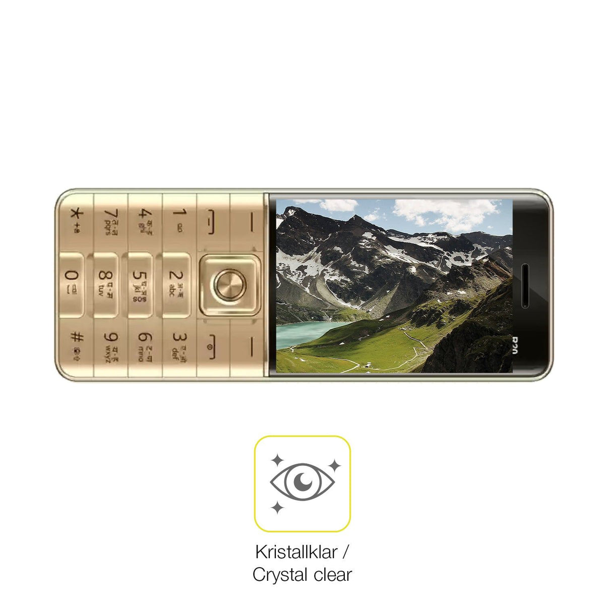 2x 3D Full Cover Schutzfolie für Cellecor R20
