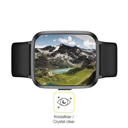 2x 3D Full Cover Schutzfolie für LETSACTIV ID205U Smartwatch