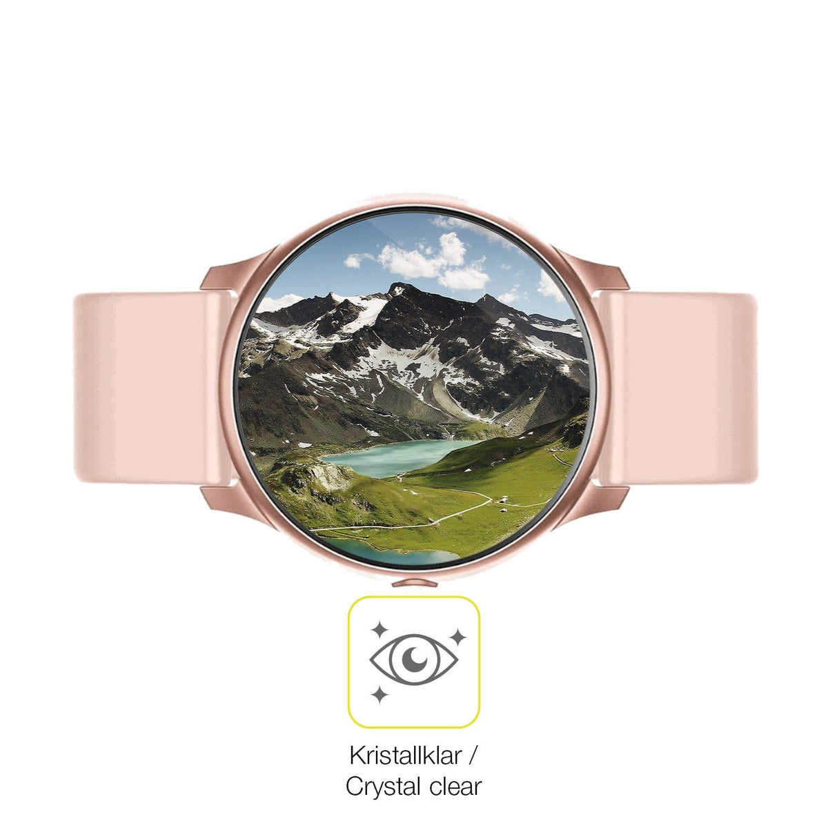 2x 3D Full Cover Schutzfolie für Maxcom Fit FW32 Neon Smartwatch